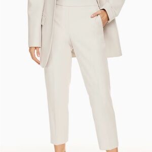 Babaton Conan Cropped Pant in Matted Pearl (2)